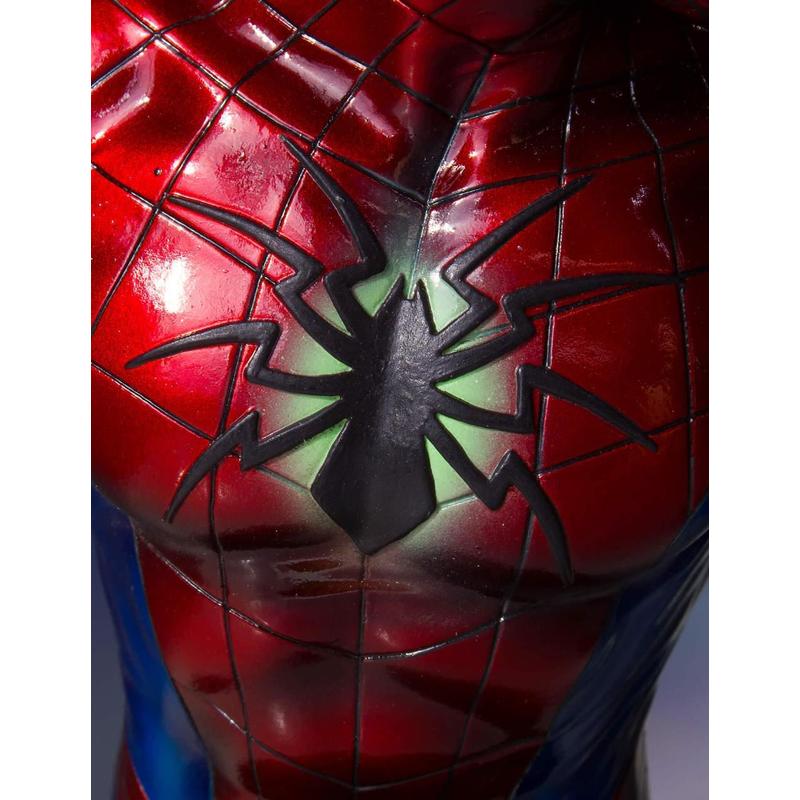 Marvel Spider-Man Συλλεκτικό Άγαλμα | Στολή Spider-Man Mark IV | Ύψος 6 ιντσών