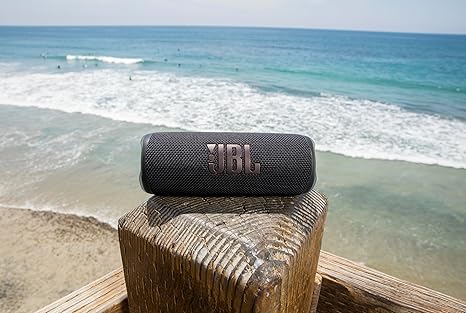 jbI Flip 6 - Φορητό ηχείο Bluetooth, JBI PartyBoost για σύζευξη πολλαπλών ηχείων για σπίτι, εξωτερικούς χώρους και ταξίδια (Γκρι)