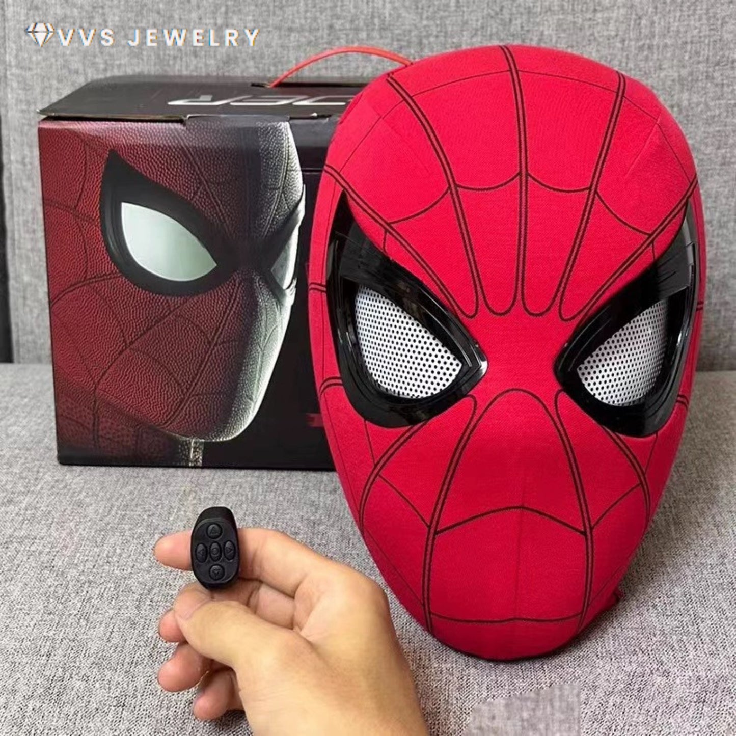 Μάσκα Spider-Man με μάτια που ανοιγοκλείνουν