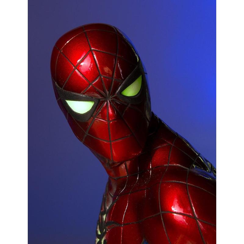 Marvel Spider-Man Συλλεκτικό Άγαλμα | Στολή Spider-Man Mark IV | Ύψος 6 ιντσών