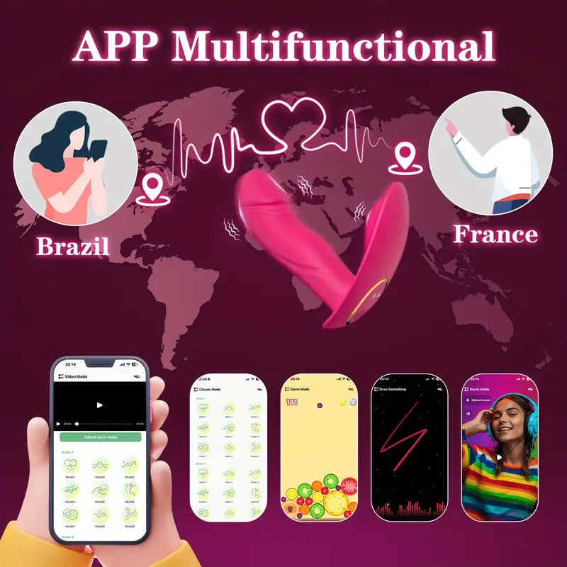 Διεγέρτης κλειτορίδας, κολπικό μασάζ, δονητής διέγερσης σημείου G ελεγχόμενη από εφαρμογή, σεξουαλικά παιχνίδια για ενήλικες