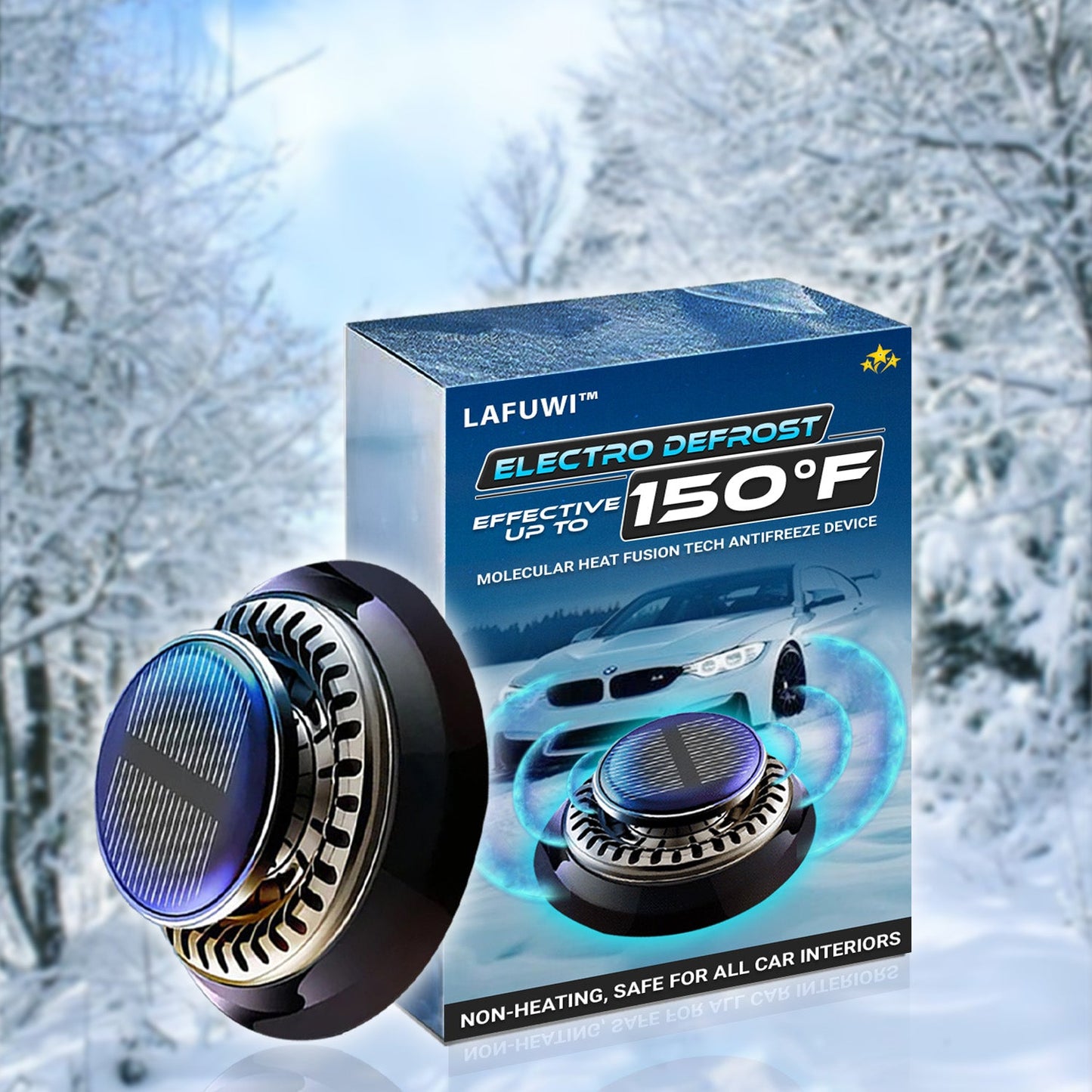 🎉 ️ 2025 Προ-Χριστουγεννιάτικη Έκπτωση 70% ️🔥 Lafuwi™ Electro Defrost Molecular Heat Fusion Tech Αντιψυκτική Συσκευή ❄