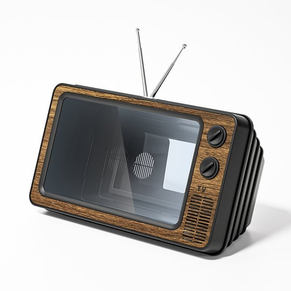 📺Μεγεθυντικός φακός για κινητό τηλέφωνο - Ενισχυτής τηλεόρασης ρετρό 3D HD