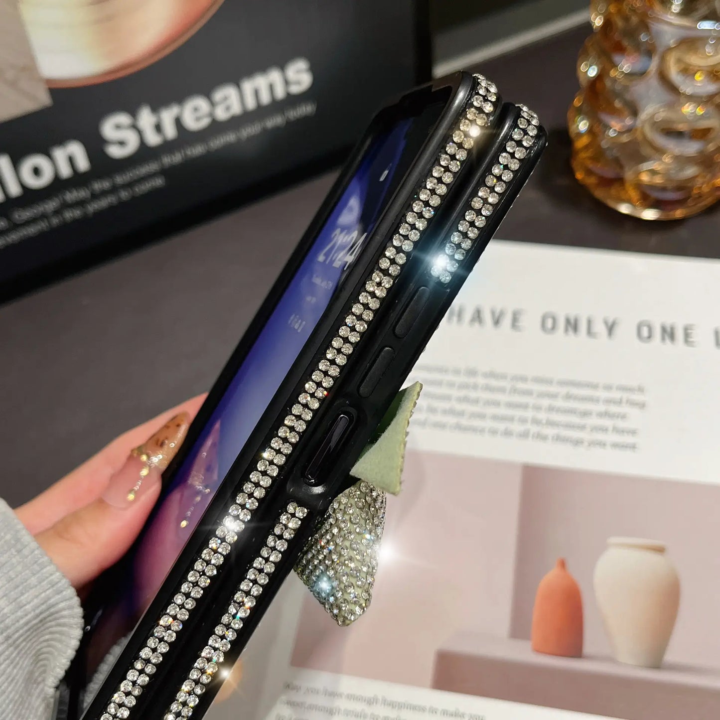 Θήκη τηλεφώνου Bowknot Diamond για τη σειρά Samsung Zfold