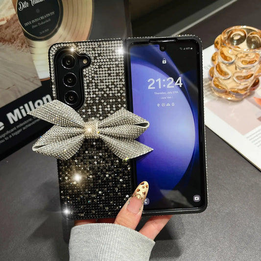 Θήκη τηλεφώνου Bowknot Diamond για τη σειρά Samsung Zfold