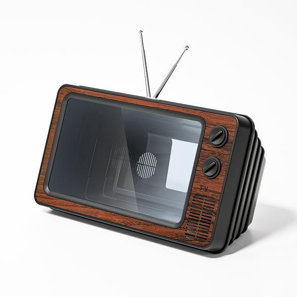 📺Μεγεθυντικός φακός για κινητό τηλέφωνο - Ενισχυτής τηλεόρασης ρετρό 3D HD