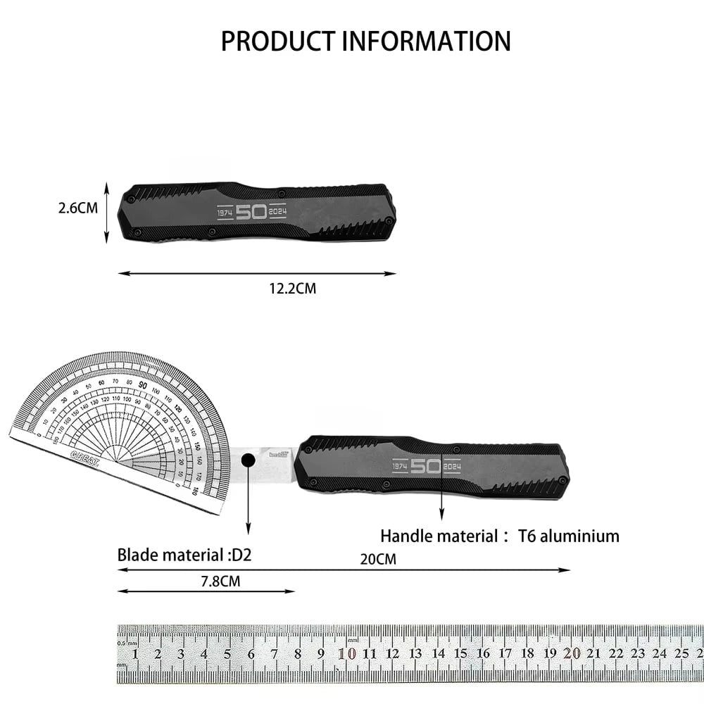 Σουγιάς τσέπης τύπου OTF για την 50ή επέτειο (Επιμνημόσυνη έκδοση)