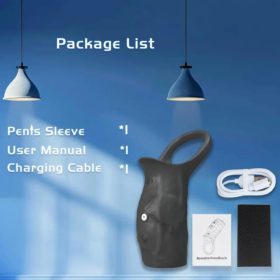 💥Η σειρά Supreme για ζευγάρια κυκλοφόρησε το 2025 - 👑Vibrating Penis Armor Men'Health Trainer