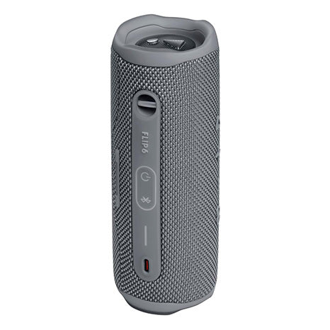 jbI Flip 6 - Φορητό ηχείο Bluetooth, JBI PartyBoost για σύζευξη πολλαπλών ηχείων για σπίτι, εξωτερικούς χώρους και ταξίδια (Γκρι)