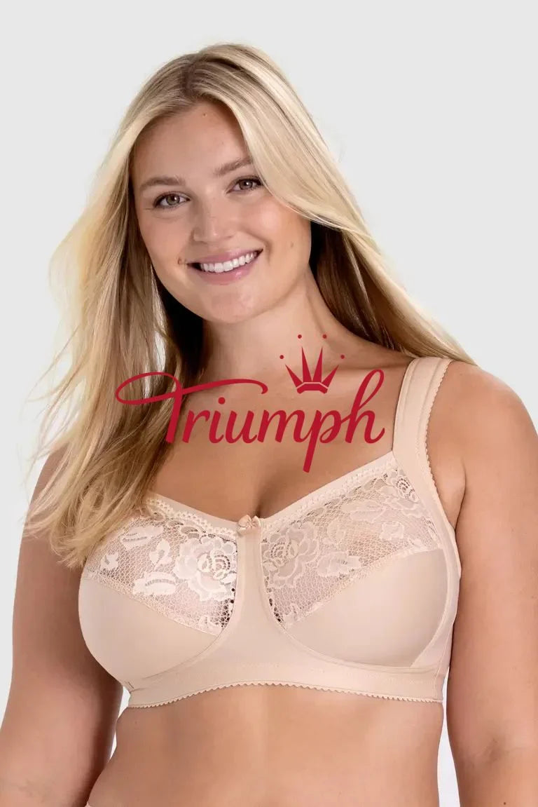 Triumph -- 4 τεμάχια (75B-110F) 💝 Σουτιέν από δαντέλα με στήριξη