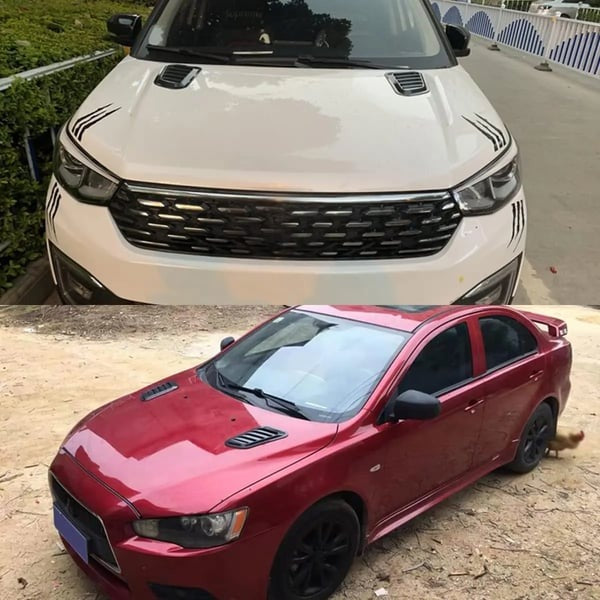 🏎️🔥 2 τεμάχια αεραγωγοί γενικής χρήσης για απορροφητήρες