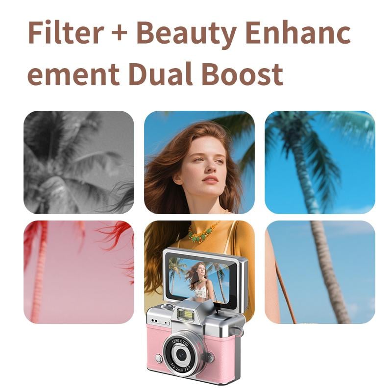 Mini Ψηφιακή Φωτογραφική Μηχανή με 1.47 ιντσών LCD Οθόνη 1080P