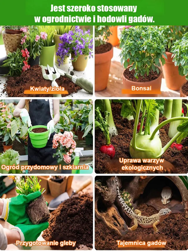 Δέκα χρόνια θρεπτικό έδαφος καρύδας χωρίς λίπανση Ένα τούβλο = 10 χρόνια γονιμότητας! Πίτουρο καρύδας + θρεπτικοί κόκκοι βραδείας αποδέσμευσης, καλλιέργεια λουλουδιών και λαχανικών χωρίς λίπανση!