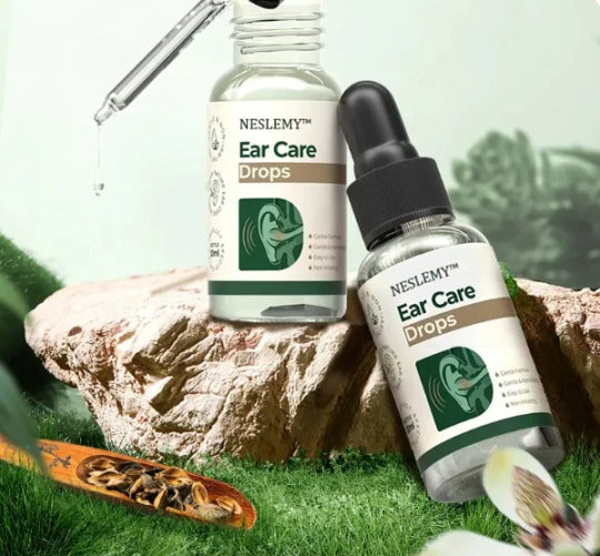 Σταγόνες φροντίδας αυτιών NESLEMYTM | Εγγεγραμμένες στον FDA