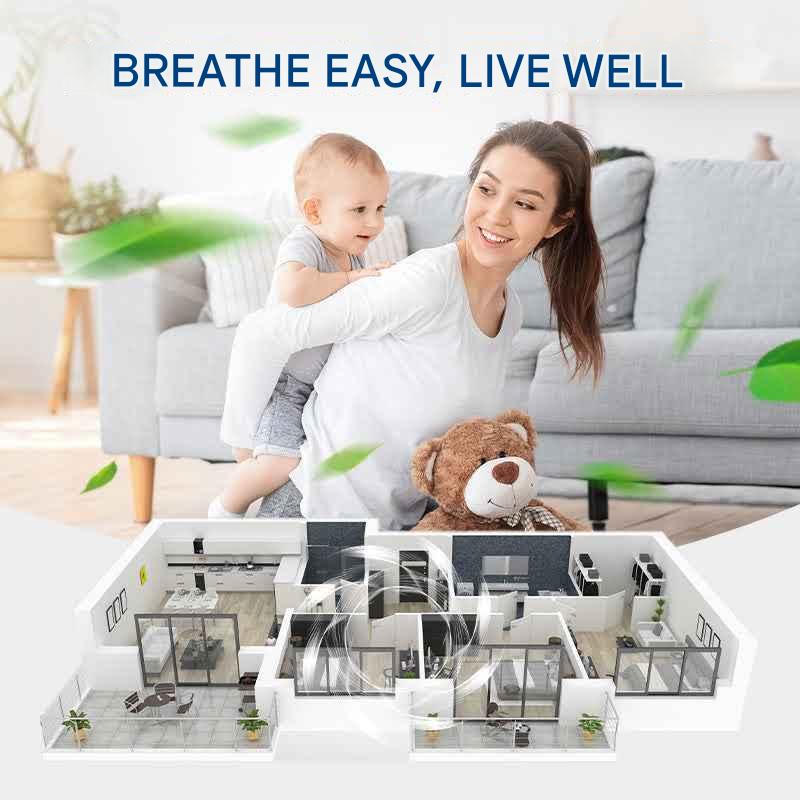 AeroFlow™ - Βελτιώνει την κακή κυκλοφορία του αέρα σε οποιοδήποτε εσωτερικό περιβάλλον