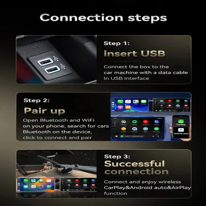 Το DriveLink™ | Ασύρματος προσαρμογέας USB CarPlay