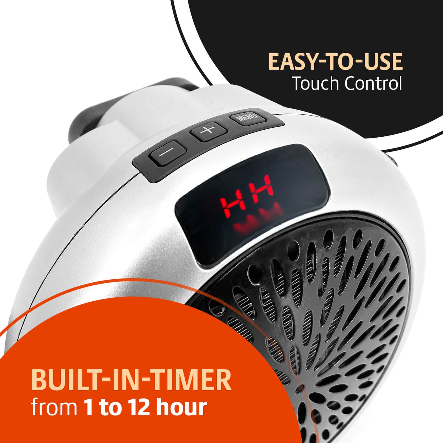 Μίνι θερμαντήρας με πρίζα