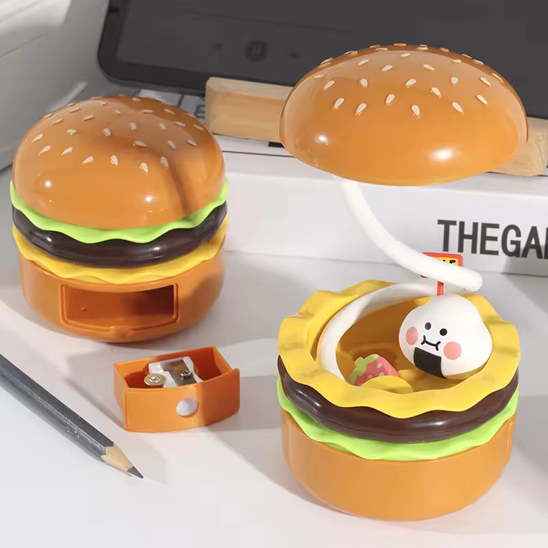 50% ΕΚΠΤΩΣΗ | ΛούμοΜπέργκερ™ | Πτυσσόμενο LED Burger Lamp – USB Night Light & Διακόσμηση για Παιδιά & Σπίτι