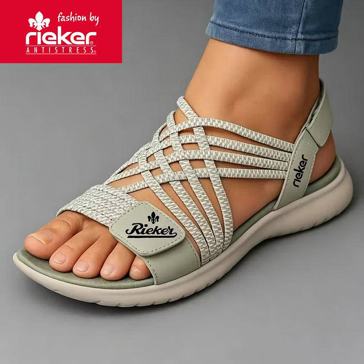Άνετα ορθοπεδικά γυναικεία σανδάλια Rieker® με μαλακές σόλες 2026