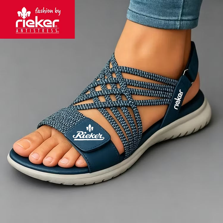 Άνετα ορθοπεδικά γυναικεία σανδάλια Rieker® με μαλακές σόλες 2026