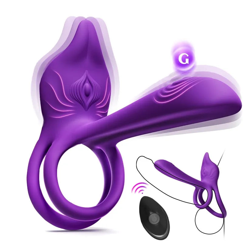 🎄Εκπτώσεις Πρωτοχρονιάς | 🎁Enchanted Girl Luxe Smart Vibrating Ring – Απόλαυση ζευγαριών 💫 ελεγχόμενη από εφαρμογή