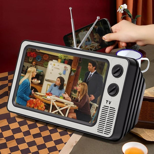 📺Μεγεθυντικός φακός για κινητό τηλέφωνο - Ενισχυτής τηλεόρασης ρετρό 3D HD