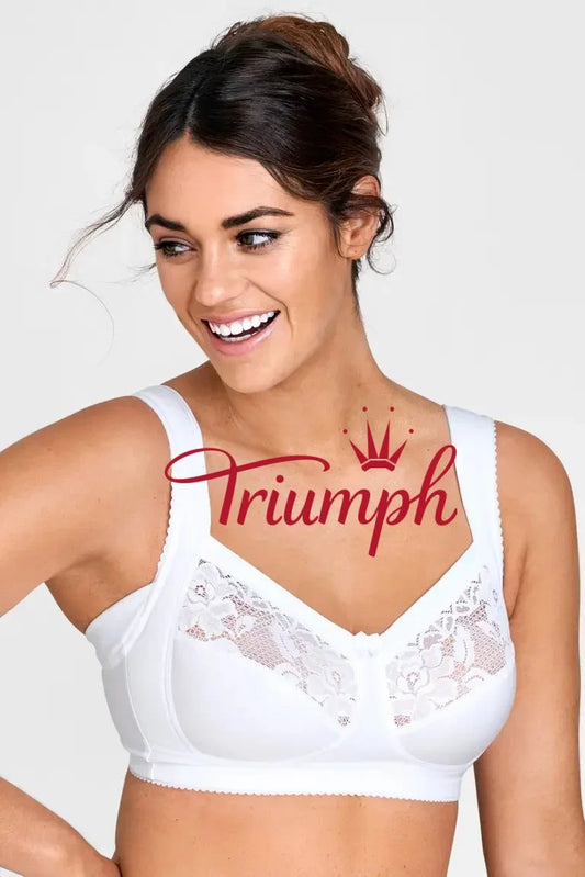 Triumph -- 4 τεμάχια (75B-110F) 💝 Σουτιέν από δαντέλα με στήριξη