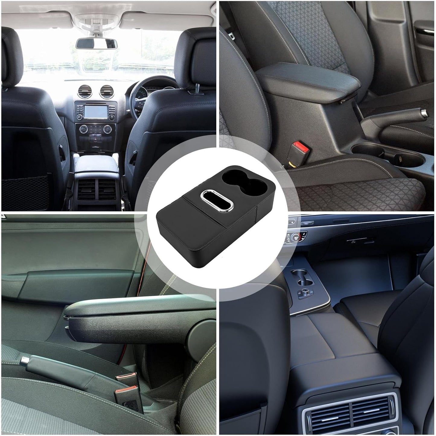 Πολυλειτουργικό χαλάκι υποβραχιόνιου αυτοκινήτου από δέρμα PU