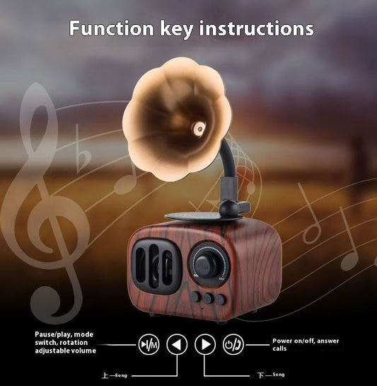 Ραδιόφωνο Bluetooth Vintage Bloom