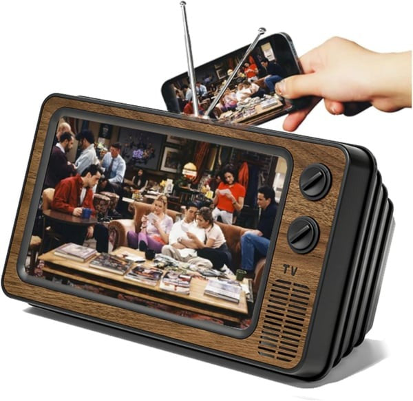 📺Μεγεθυντικός φακός για κινητό τηλέφωνο - Ενισχυτής τηλεόρασης ρετρό 3D HD