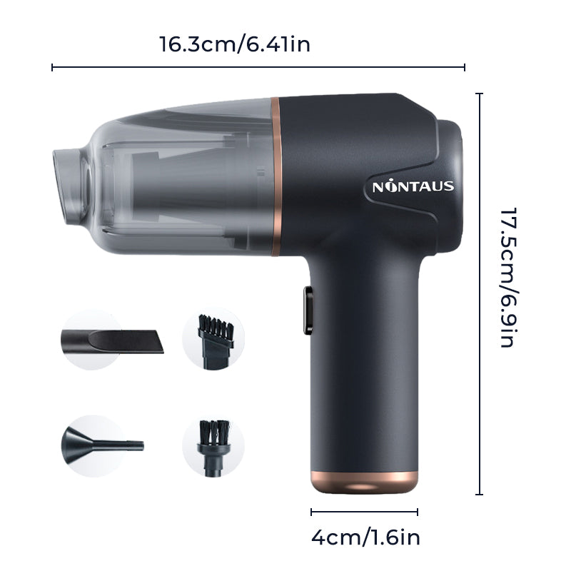 Ηλεκτρική σκούπα 3 σε 1 και πιστολάκι μαλλιών