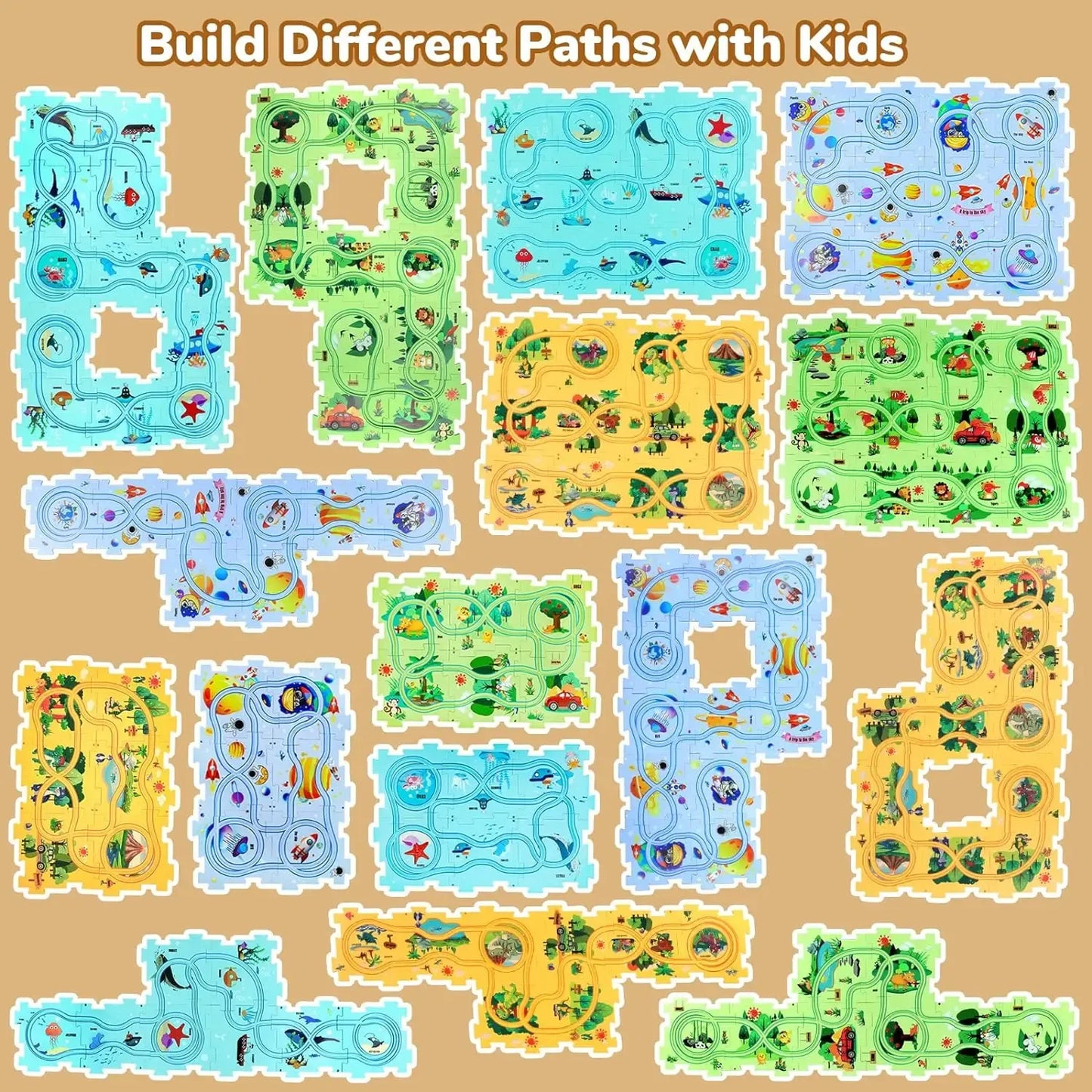 Σετ παζλ Little Legend Racer