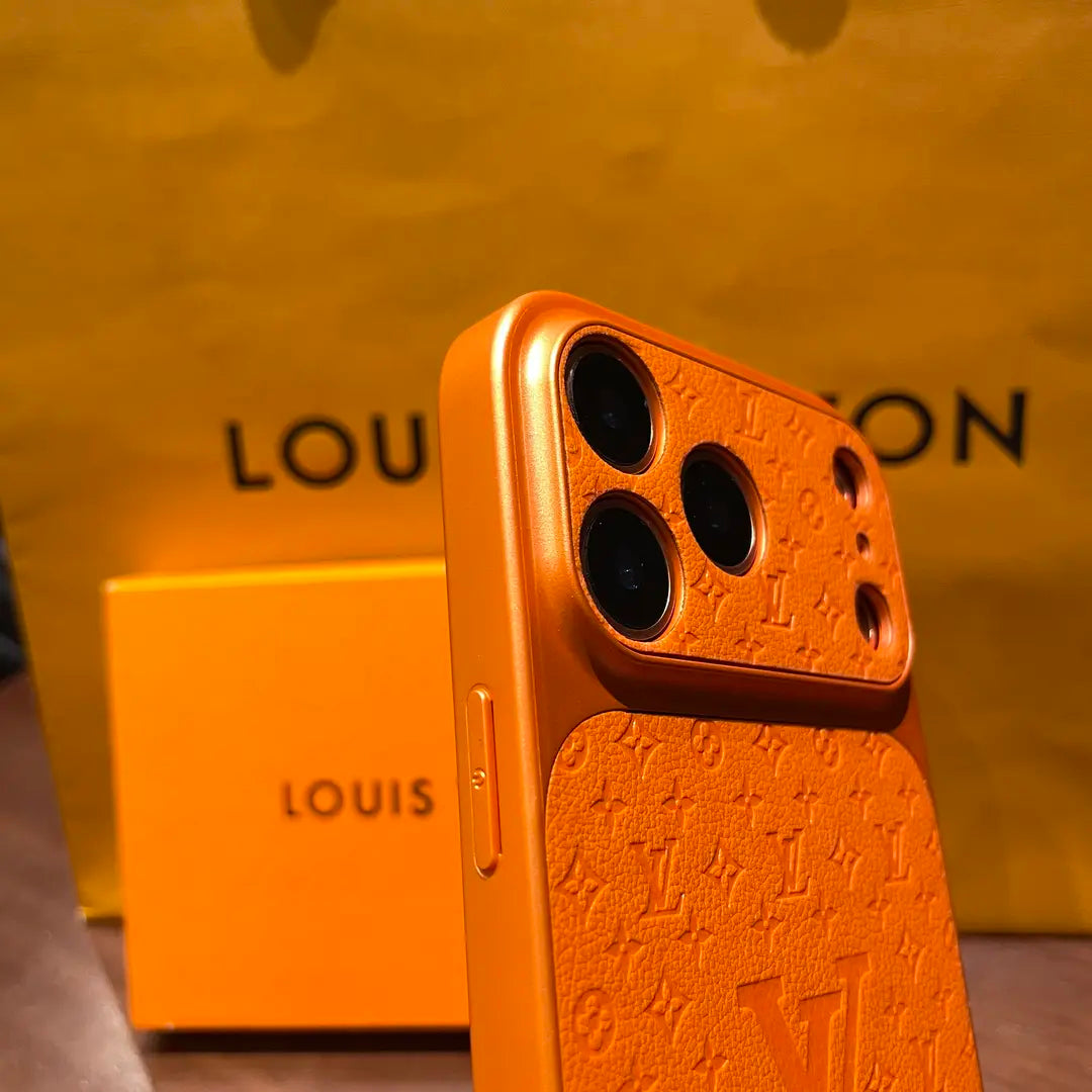 Πολυτελής δερμάτινη θήκη iPhone LV