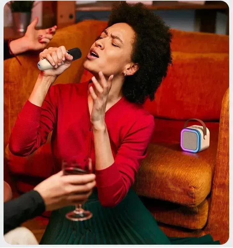 Μίνι φορητή μηχανή καραόκε