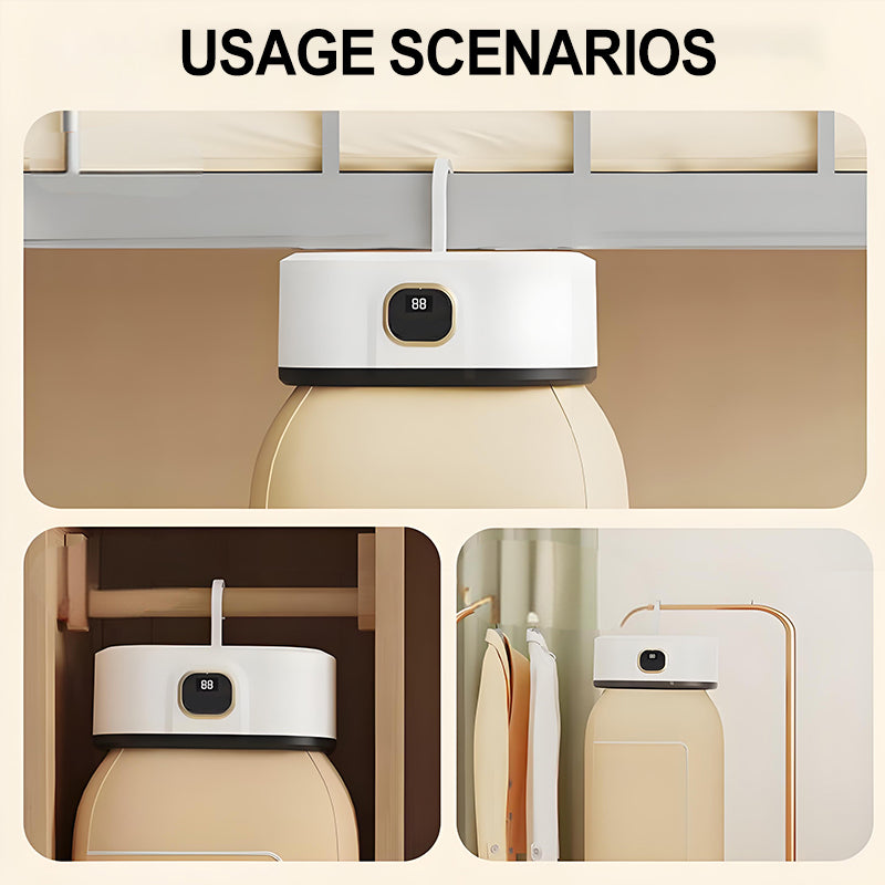 🔥ΕΚΠΤΩΣΗ ΤΕΛΕΥΤΑΙΑΣ ΗΜΕΡΑΣ 50% ΕΚΠΤΩΣΗ🔥 Φορητό πτυσσόμενο μίνι στεγνωτήριο